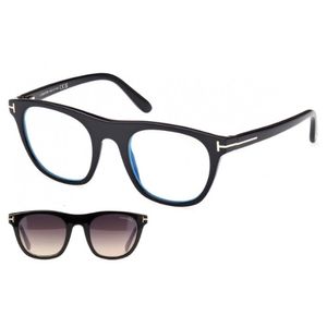 Tom Ford 5895B 001 - Oculos com Blue Block e Clip On