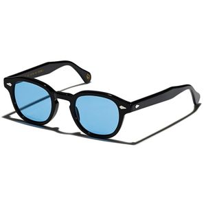 Moscot Lemtosh Black Celebrity Blue Base 2 - Oculos de Sol