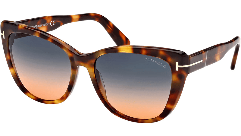 Tom Ford Nora FT0937 53W Blonde Havana Grey-