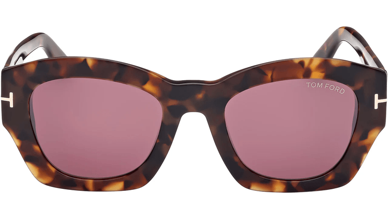 Tom Ford Guilliana FT1083 52T Havana Bordeaux