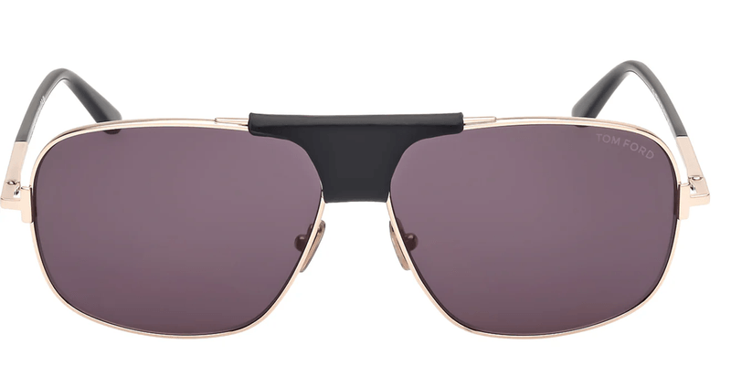 Tom Ford Tex FT1096 28A Rose Gold Smoke