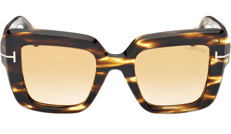 Tom Ford Esme FT1157 52E Striped Havana Brown