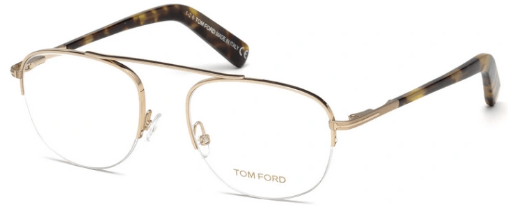 Tom Ford FT 5450 28B Gold Rose Glossy