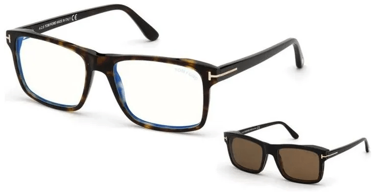Tom Ford BLUE BLOCK 5682B 052 C CLIP - Oculos de Sol