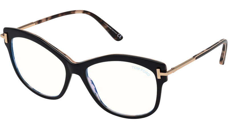 Tom Ford FT5705-B 005 Shiny Black-