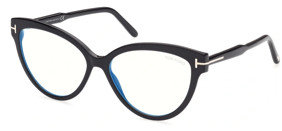 Tom Ford FT 5763-B - 001 Shiny Black